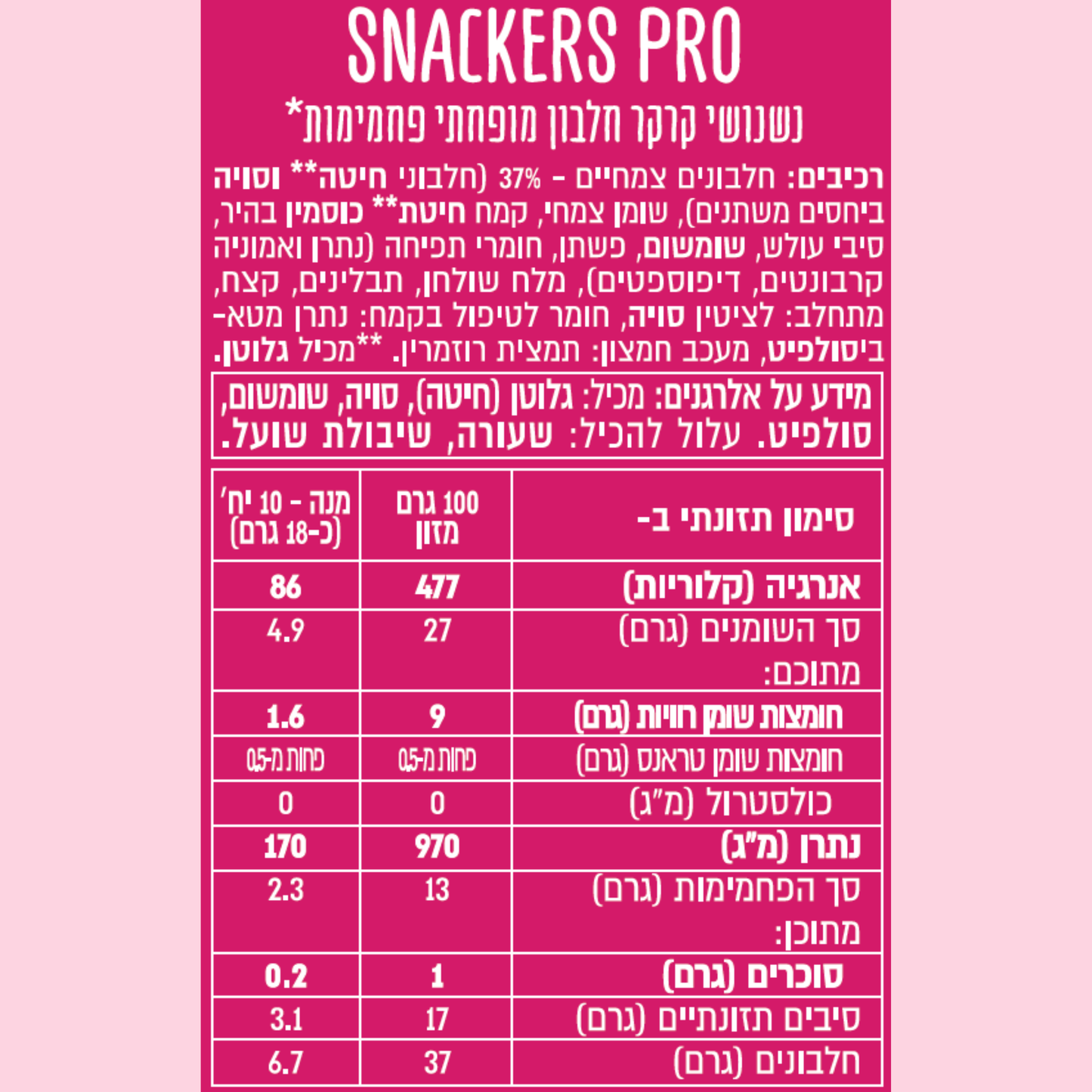 SNACKERS PRO