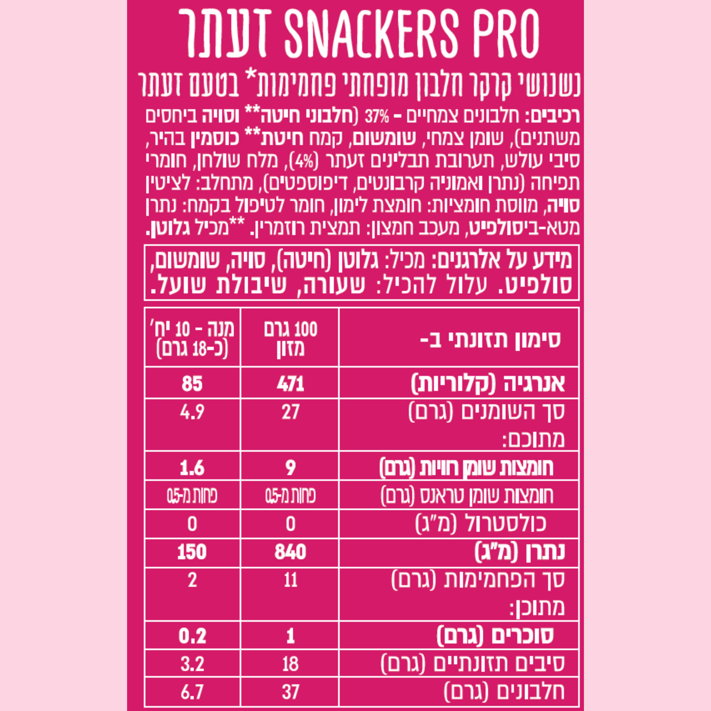 מארז קרקרים