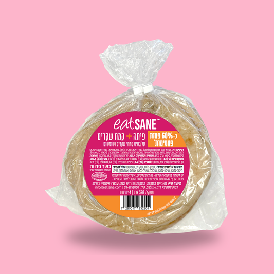 פיתה + קמח שקדים